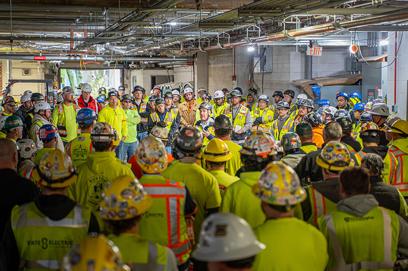Shawmut Design and Construction hosts thousands for 2026